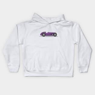 Classic Racing Car - Purple Kids Hoodie